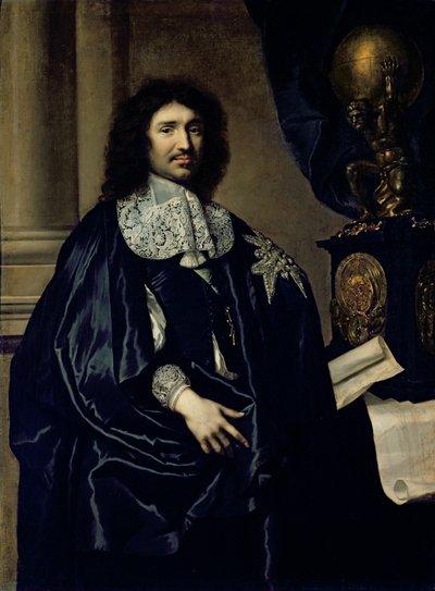 Porträt von Jean-Baptiste Colbert de Torcy (1619-83) 1666 von Claude Lefebvre
